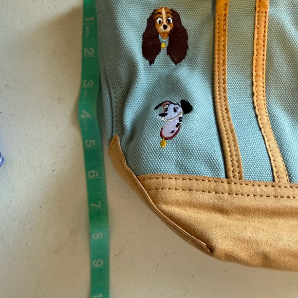 Disney Blue and Tan Small Tote - Picture 6 of 6